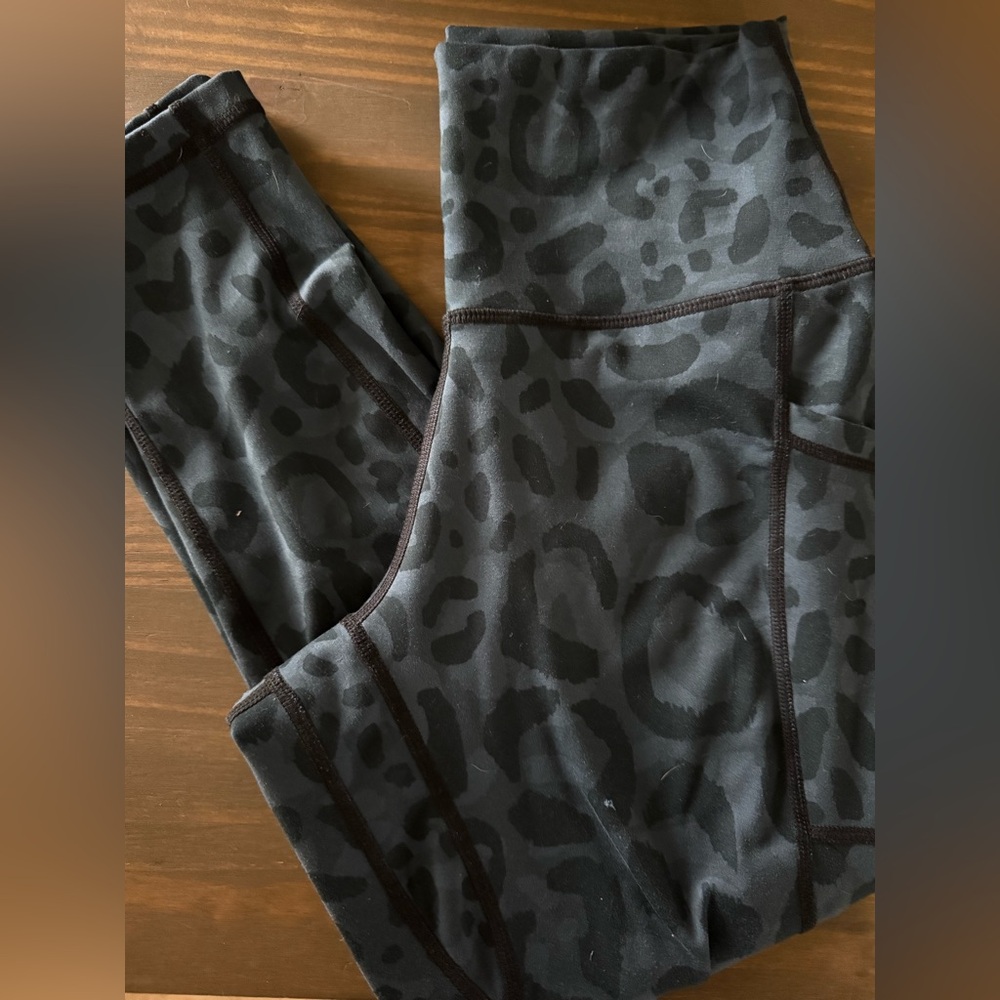 Colorfulkoala Blue Patterned Leggings